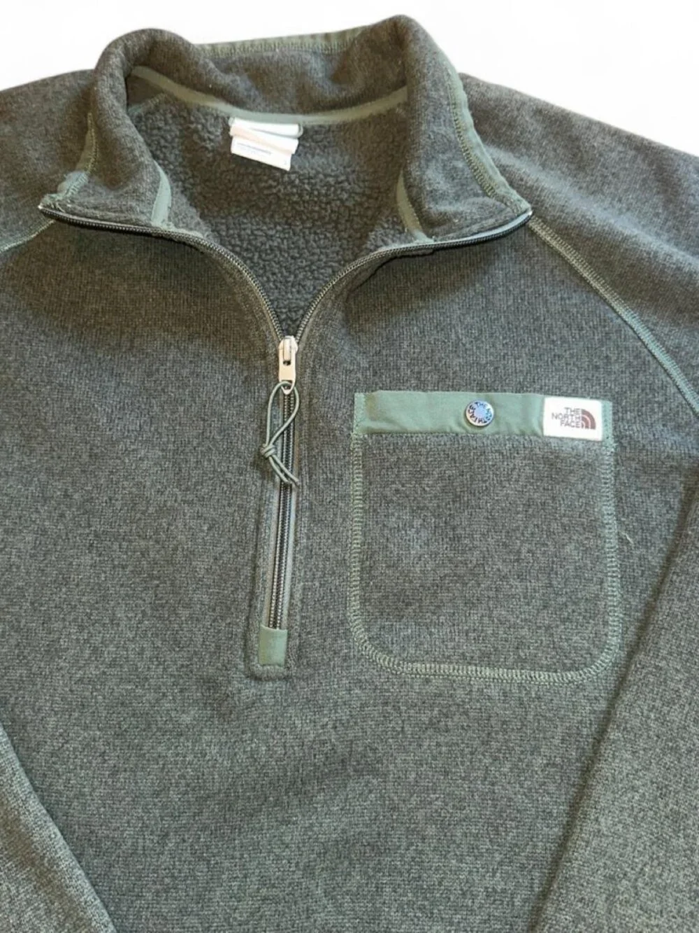 The North Face Men's Green Sweatshirt Pullover